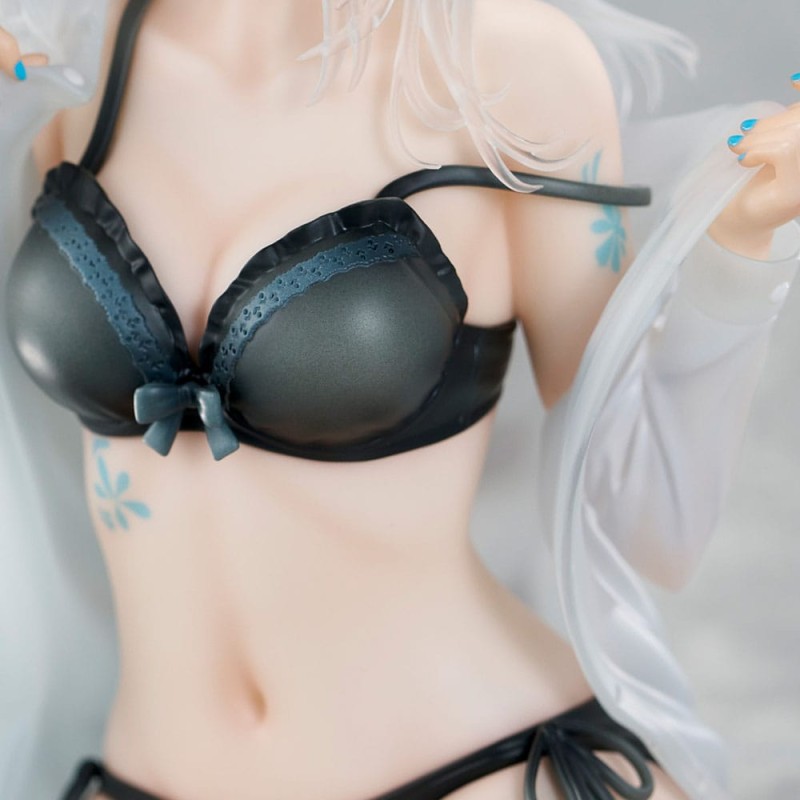 Original Character statuette PVC 1/7 Silver-Haired Girl Sky Blue Morning Special Outfit Ver. by Fuumi Illustration 16 cm 