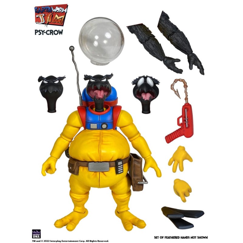 Earthworm Jim figurine Wave 1: Psy-Crow 15 cm
