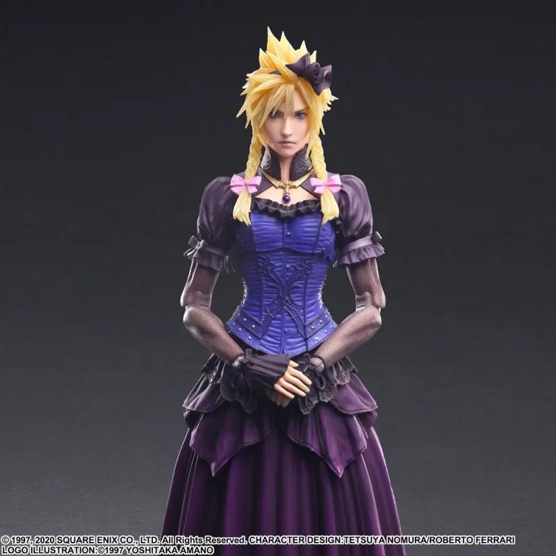 Final Fantasy VII Remake Play Arts Kai figurine Cloud Strife Dress Ver. 28 cm | 4988601363808