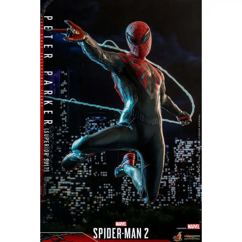 Spider-Man 2 figurine Video Game Masterpiece 1/6 Peter Parker (Superior Suit) 30 cm | 4895228616678