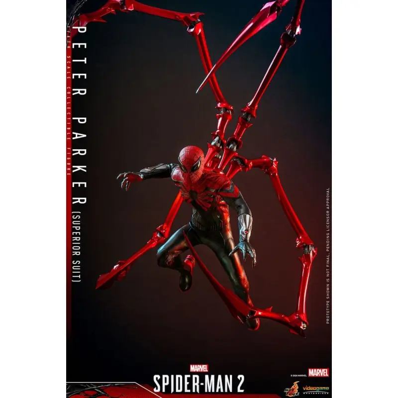 Spider-Man 2 figurine Video Game Masterpiece 1/6 Peter Parker (Superior Suit) 30 cm | 4895228616678