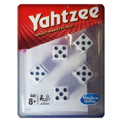 jeu : Yahtzee éditeur : Hasbro version française