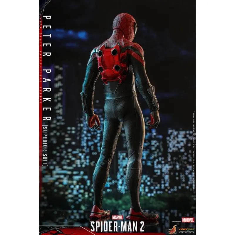 Spider-Man 2 figurine Video Game Masterpiece 1/6 Peter Parker (Superior Suit) 30 cm | 4895228616678