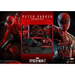 Spider-Man 2 figurine Video Game Masterpiece 1/6 Peter Parker (Superior Suit) 30 cm | 4895228616678