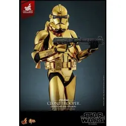 Star Wars figurine 1/6 Clone Trooper (Gold Chrome Version) Exclusive 30 cm | 0000000913143