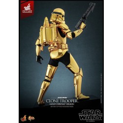 Star Wars figurine 1/6 Clone Trooper (Gold Chrome Version) Exclusive 30 cm