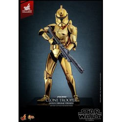 Star Wars figurine 1/6 Clone Trooper (Gold Chrome Version) Exclusive 30 cm