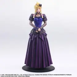 Final Fantasy VII Remake Static Arts Gallery statuette Cloud Strife Dress Ver. 28 cm | 4988601363839