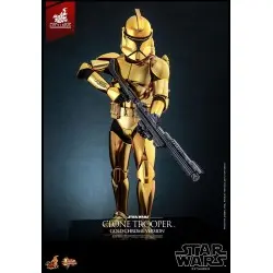 Star Wars figurine 1/6 Clone Trooper (Gold Chrome Version) Exclusive 30 cm | 0000000913143