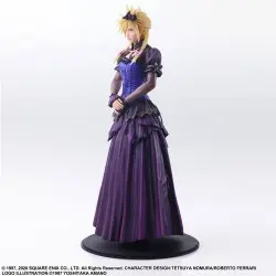 Final Fantasy VII Remake Static Arts Gallery statuette Cloud Strife Dress Ver. 28 cm | 4988601363839