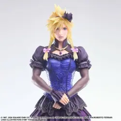 Final Fantasy VII Remake Static Arts Gallery statuette Cloud Strife Dress Ver. 28 cm | 4988601363839