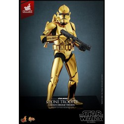 Star Wars figurine 1/6 Clone Trooper (Gold Chrome Version) Exclusive 30 cm