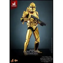 Star Wars figurine 1/6 Clone Trooper (Gold Chrome Version) Exclusive 30 cm | 0000000913143