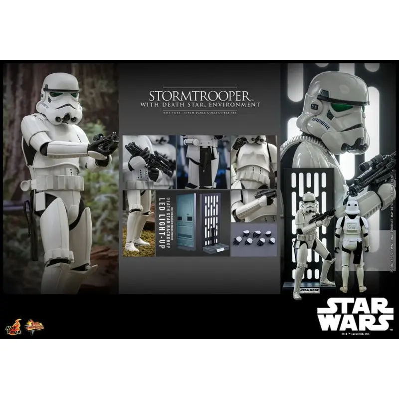 Star Wars figurine Movie Masterpiece 1/6 Stormtrooper with Death Star Environment 30 cm | 0000000913221