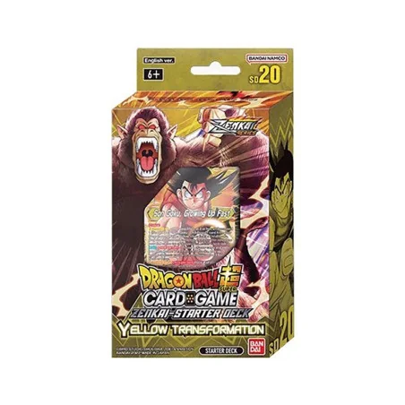 jcc/tcg : Dragon Ball Super Card Game
Zenkai Series - Starter Deck 20 Yellow Transformation
Bandai
version française