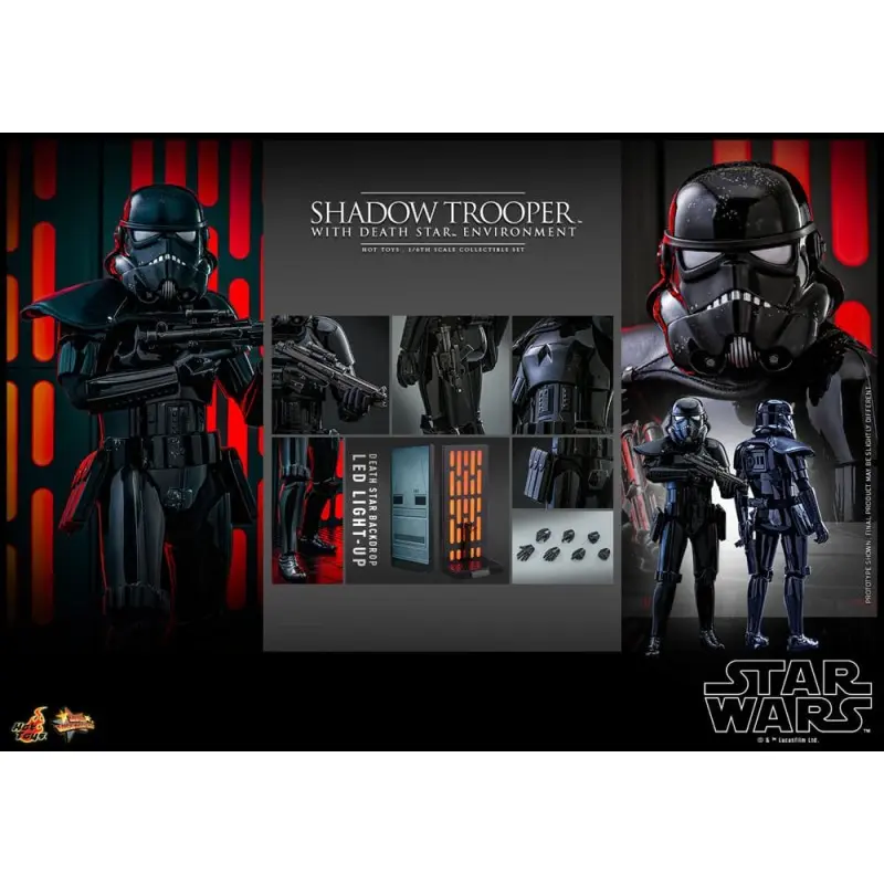 Star Wars figurine Movie Masterpiece 1/6 Shadow Trooper with Death Star Environment 30 cm | 0000000913222