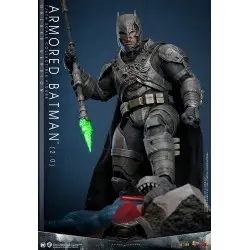 Batman v Superman : L'Aube de la justice figurine Movie Masterpiece 1/6 Armored Batman 2.0 (Deluxe Version) 33 cm | 4895228617606