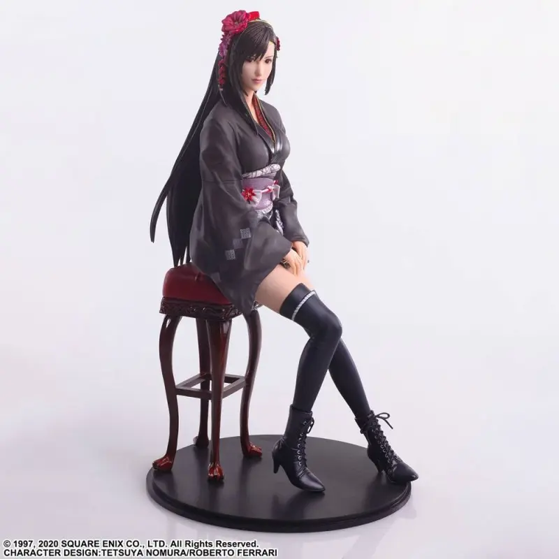 Final Fantasy VII Remake Static Arts Gallery statuette Tifa Lockhart Exotic Dress Ver. 23 cm | 4988601367769