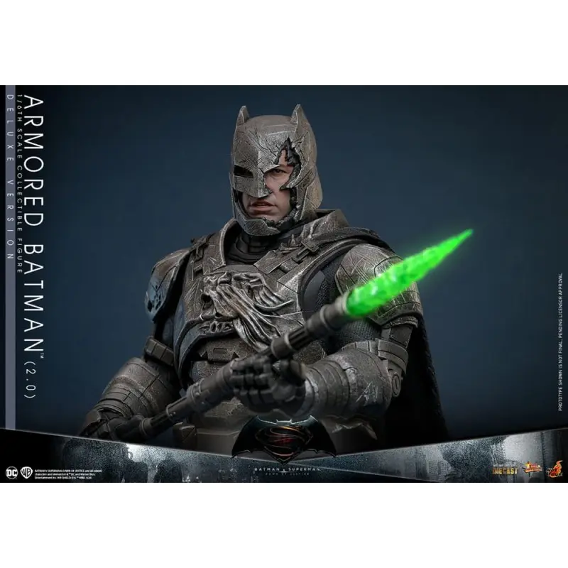 Batman v Superman : L'Aube de la justice figurine Movie Masterpiece 1/6 Armored Batman 2.0 (Deluxe Version) 33 cm | 4895228617606