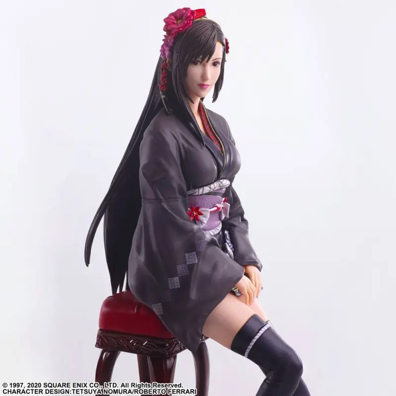 Final Fantasy VII Remake Static Arts Gallery statuette Tifa Lockhart Exotic Dress Ver. 23 cm | 4988601367769