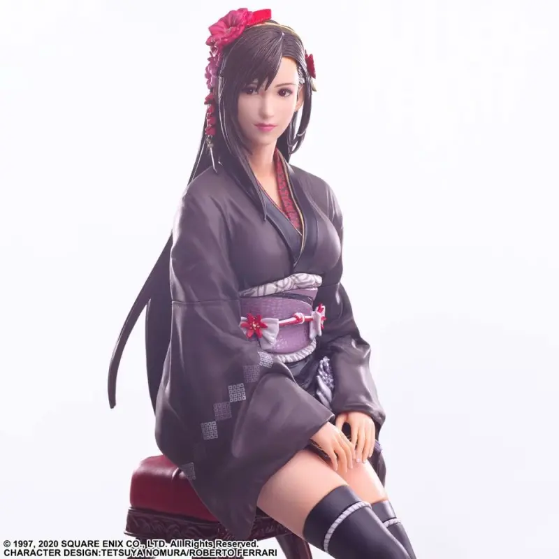 Final Fantasy VII Remake Static Arts Gallery statuette Tifa Lockhart Exotic Dress Ver. 23 cm | 4988601367769