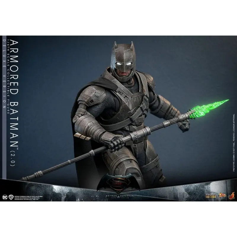 Batman v Superman : L'Aube de la justice figurine Movie Masterpiece 1/6 Armored Batman 2.0 (Deluxe Version) 33 cm | 4895228617606