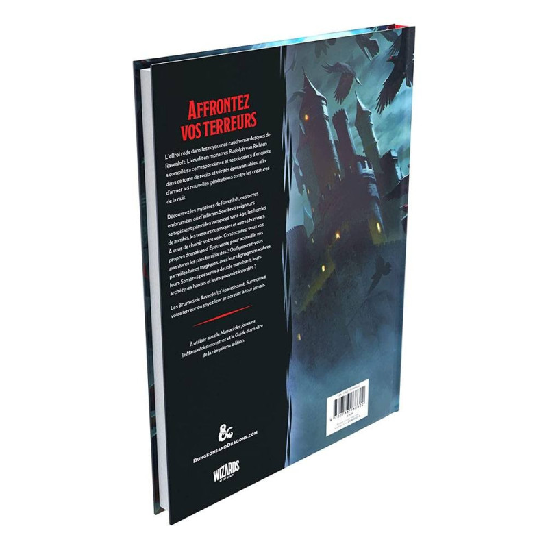 jeu : Dungeons & Dragons RPG Guide de Van Richten sur Ravenloft FR
éditeur : Wizards of the Coast
version française