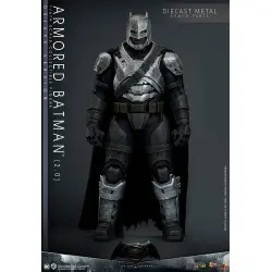 Batman v Superman : L'Aube de la justice figurine Movie Masterpiece 1/6 Armored Batman 2.0 (Deluxe Version) 33 cm | 4895228617606