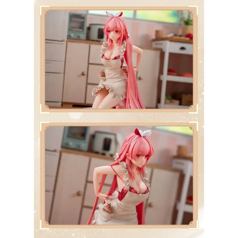 Original Character statuette 1/7 White Rabbit Rosu 16 cm | 6976881810219