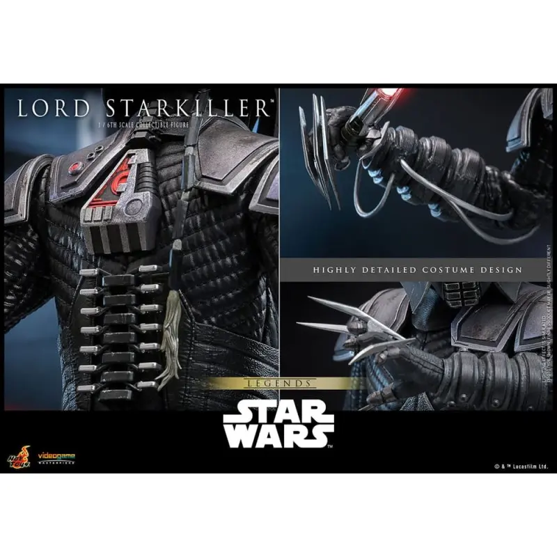 Star Wars Legends figurine Videogame Masterpiece 1/6 Lord Starkiller 31 cm | 4895228617644