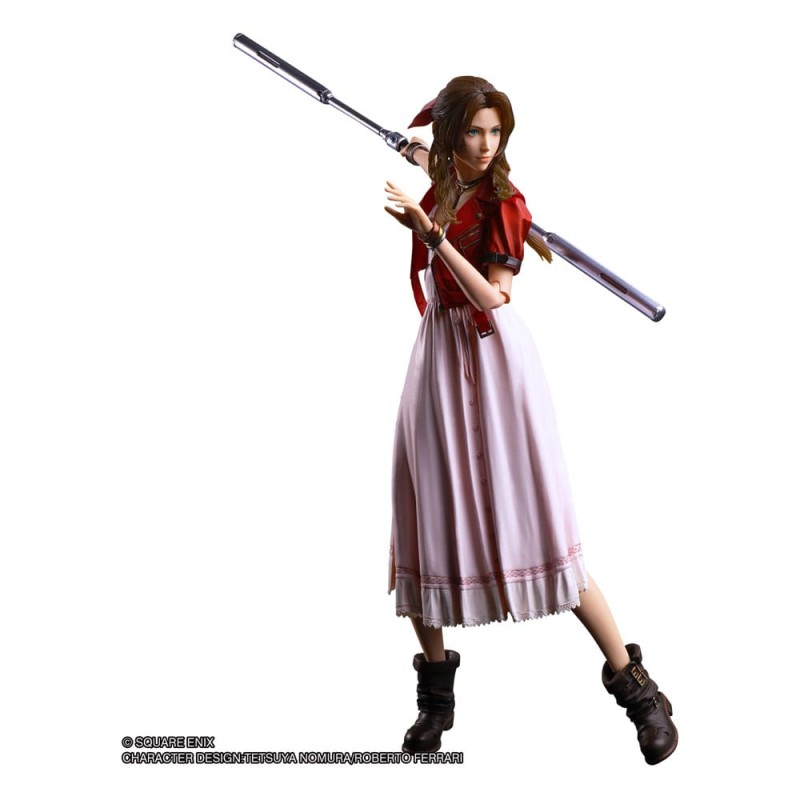 Final Fantasy VII Rebirth Play Kai Arts figurine Aerith Gainsborough 24 cm 