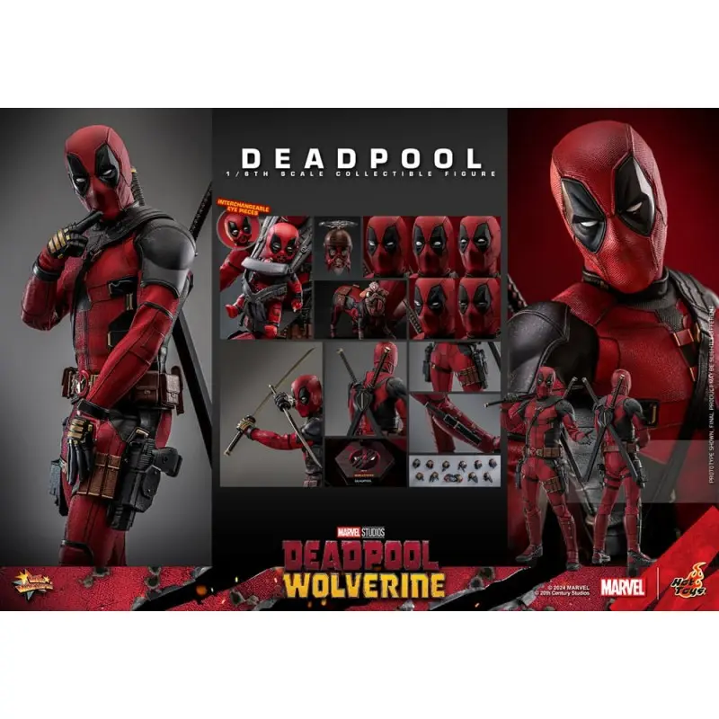 Deadpool & Wolverine Movie Masterpiece figurine 1/6 Deadpool 31 cm | 4895228617903