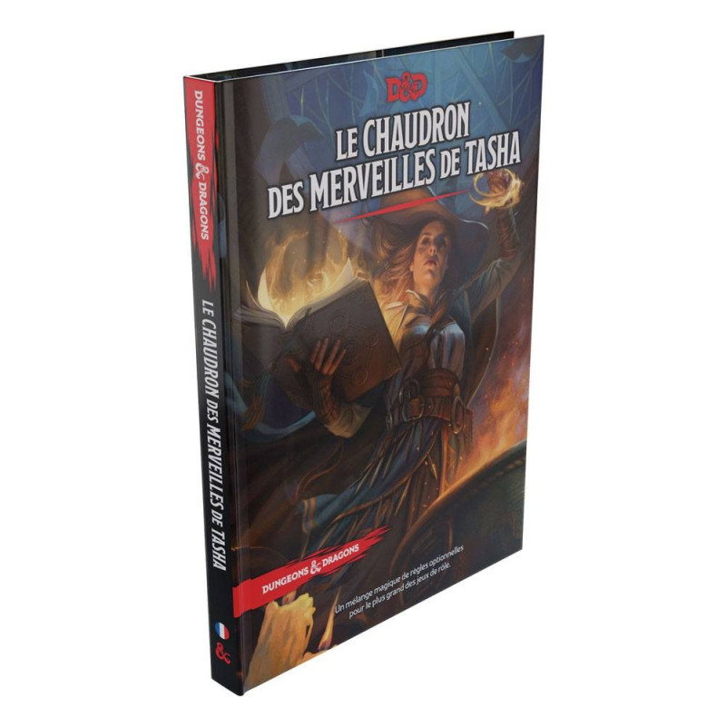 jeu : Dungeons & Dragons RPG Le Chaudron des Merveilles de Tasha FR
éditeur : Wizards of the Coast
version française