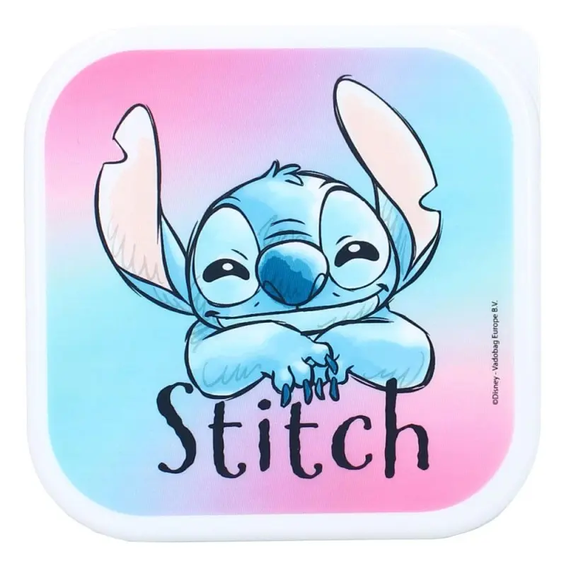 Lilo & Stitch pack 3 boîtes à goûter Stitch Fresh Bites | 8712645316461