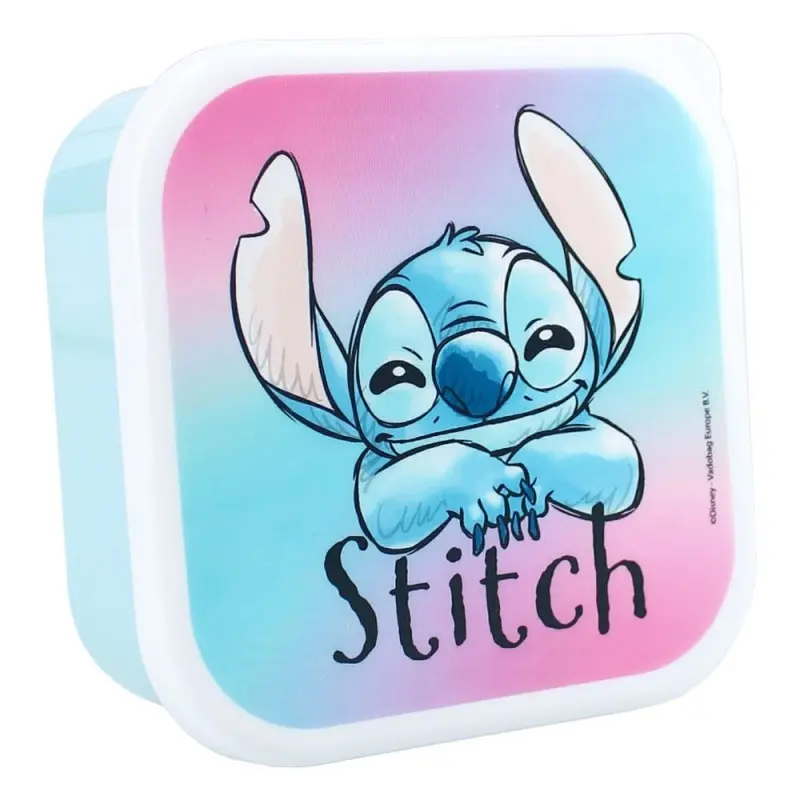 Lilo & Stitch pack 3 boîtes à goûter Stitch Fresh Bites | 8712645316461