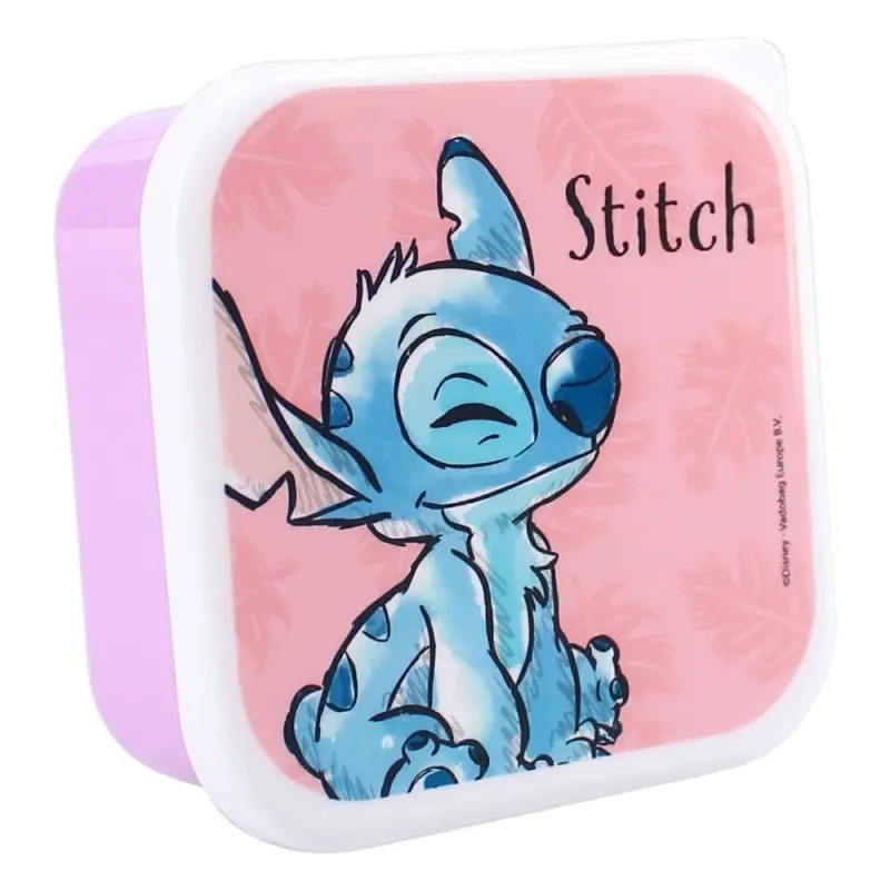 Lilo & Stitch pack 3 boîtes à goûter Stitch Fresh Bites | 8712645316461