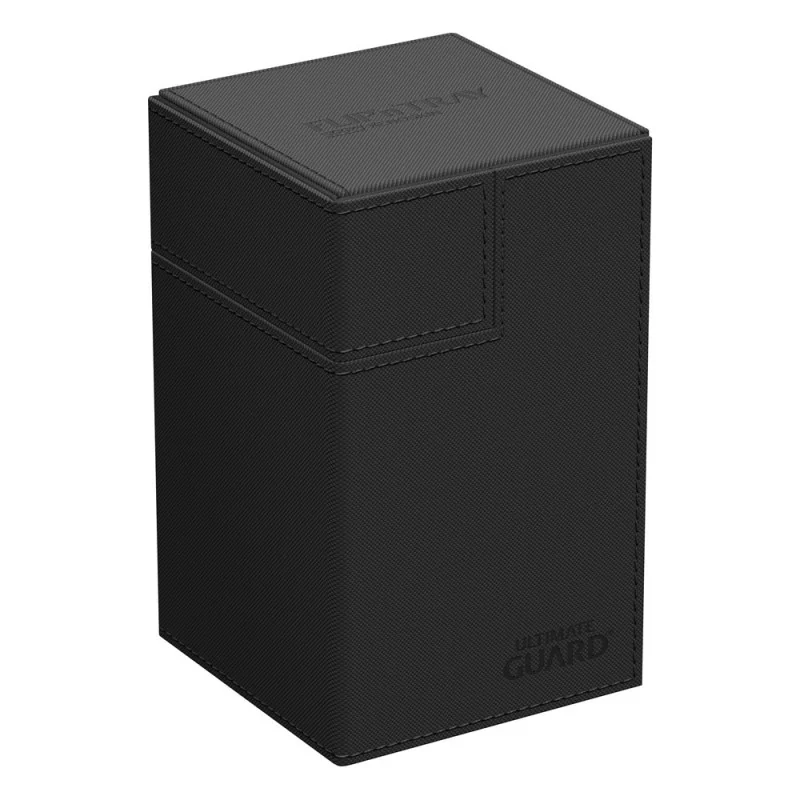 Product: Flip n Tray Deck Case 100+ XenoSkin Monocolor Card Box Black Brand: Ultimate Guard