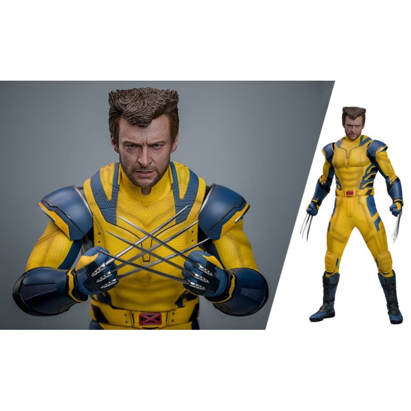 Deadpool & Wolverine Movie Masterpiece figurine 1/6 Wolverine (Deluxe Version) 31 cm