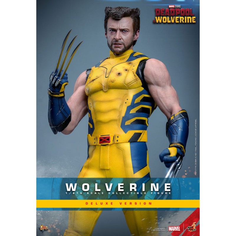 Deadpool & Wolverine Movie Masterpiece figurine 1/6 Wolverine (Deluxe Version) 31 cm