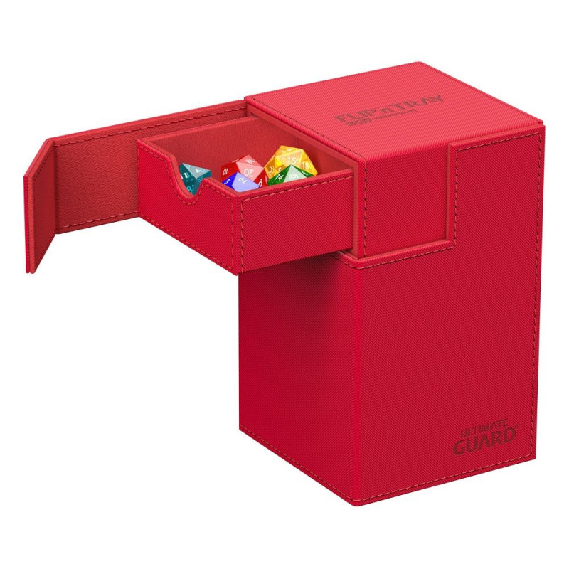 Product: Flip n Tray Deck Case 100+ XenoSkin Monocolor Red Card Box
Brand: Ultimate Guard