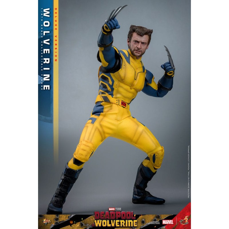 Deadpool & Wolverine Movie Masterpiece figurine 1/6 Wolverine (Deluxe Version) 31 cm