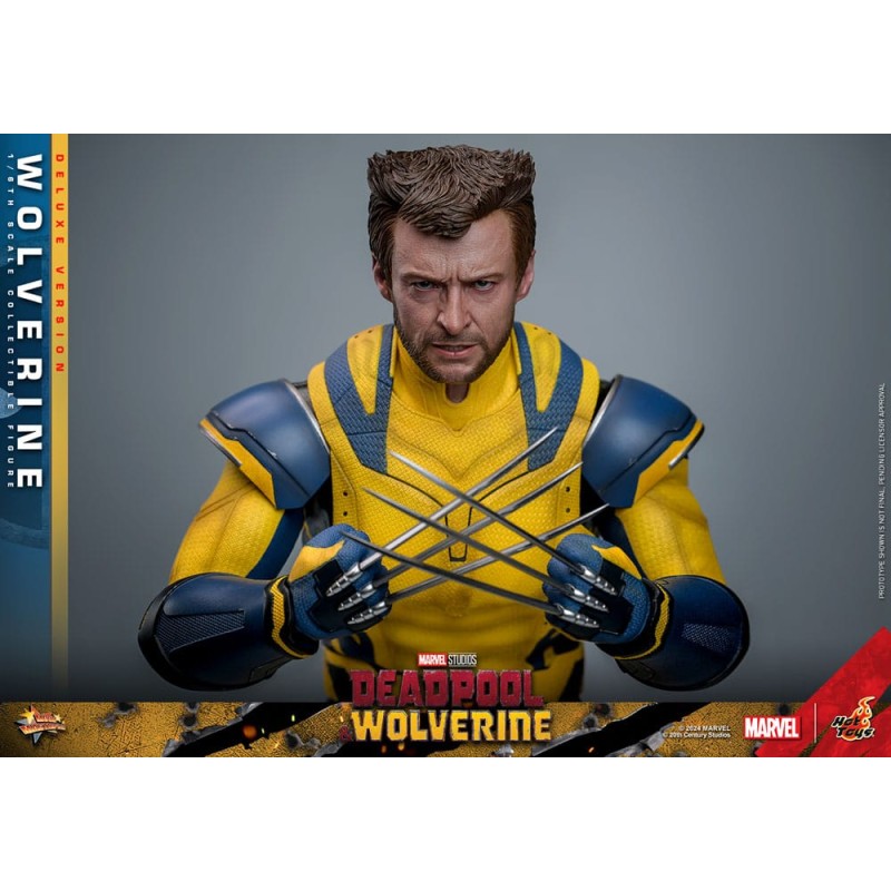 Deadpool & Wolverine Movie Masterpiece figurine 1/6 Wolverine (Deluxe Version) 31 cm