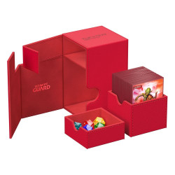 Product: Flip n Tray Deck Case 100+ XenoSkin Monocolor Red Card Box
Brand: Ultimate Guard