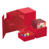 produit : boîte pour cartes Flip n Tray Deck Case 100+ XenoSkin Monocolor Rouge marque : Ultimate Guard