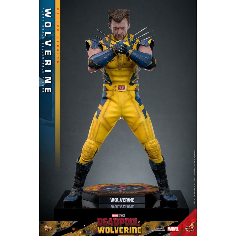 Deadpool & Wolverine Movie Masterpiece figurine 1/6 Wolverine (Deluxe Version) 31 cm