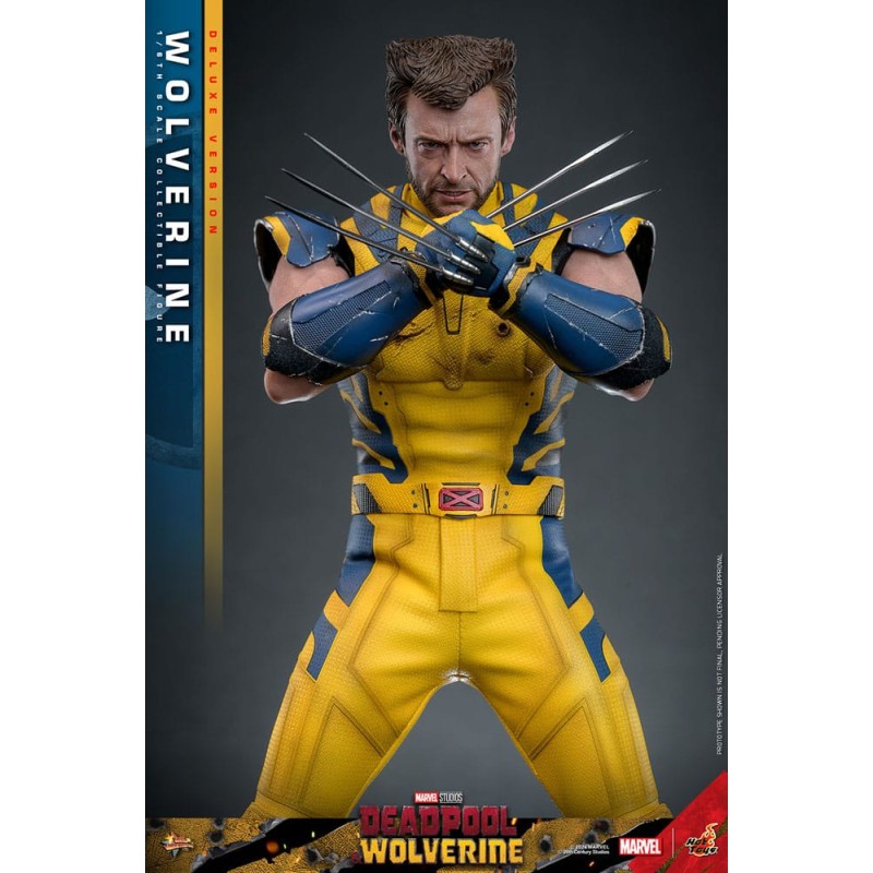 Deadpool & Wolverine Movie Masterpiece figurine 1/6 Wolverine (Deluxe Version) 31 cm