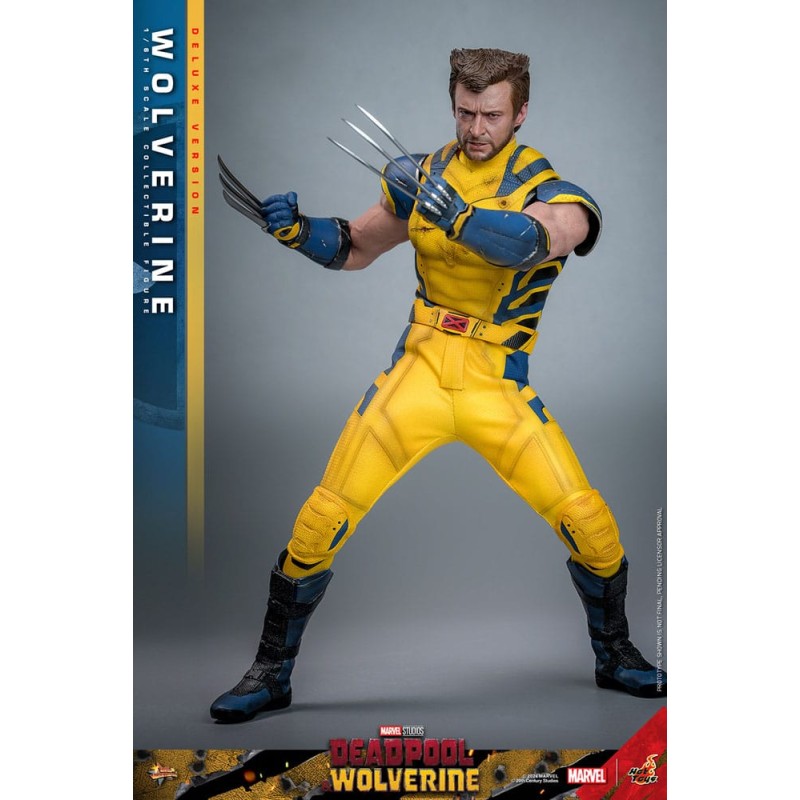 Deadpool & Wolverine Movie Masterpiece figurine 1/6 Wolverine (Deluxe Version) 31 cm