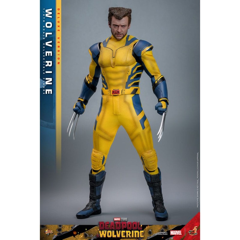 Deadpool & Wolverine Movie Masterpiece figurine 1/6 Wolverine (Deluxe Version) 31 cm