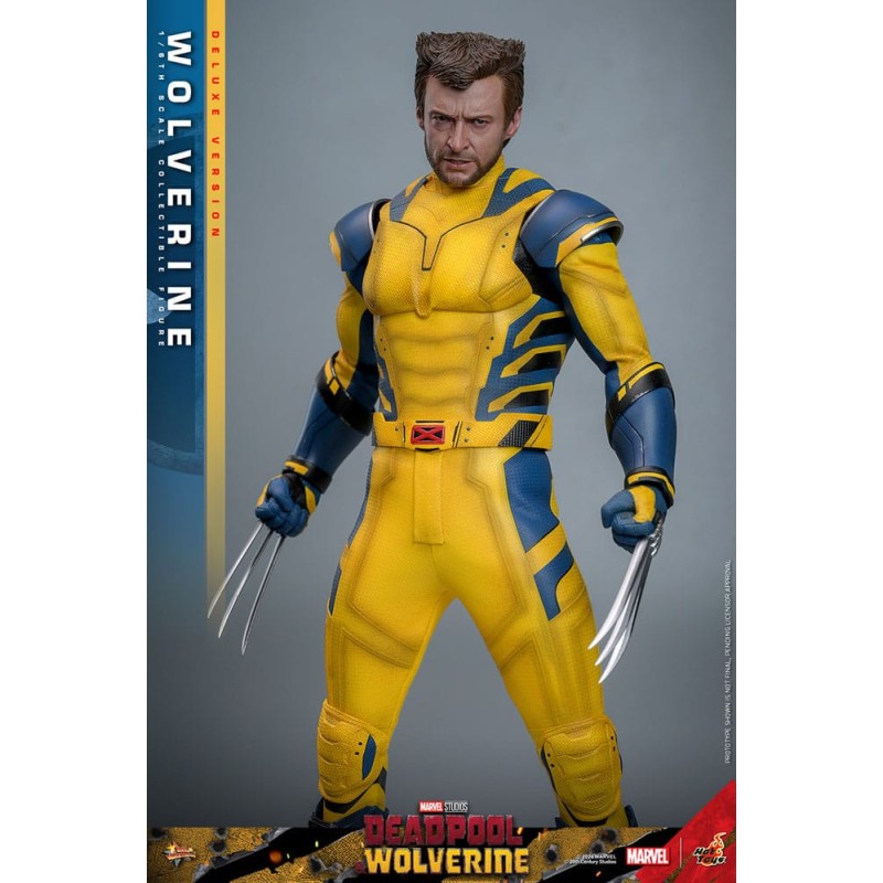 Deadpool & Wolverine Movie Masterpiece figurine 1/6 Wolverine (Deluxe Version) 31 cm