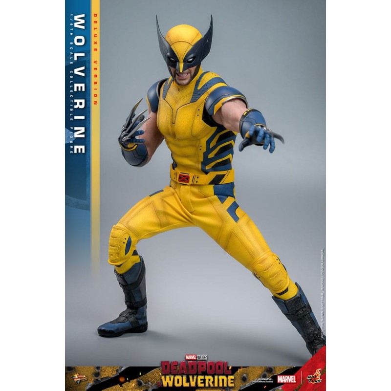 Deadpool & Wolverine Movie Masterpiece figurine 1/6 Wolverine (Deluxe Version) 31 cm